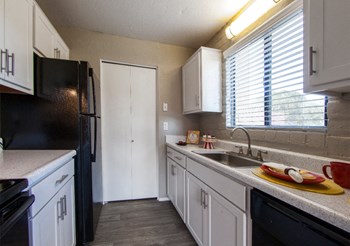 Kitchen at Mission Palms Apartments in Tucson, AZ
